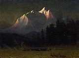 Western Landscape by Albert Bierstadt